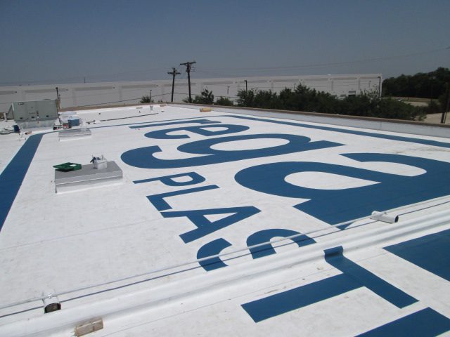 TPO Roof and Logo - Thermoplastic Polyolefin - Nelson Roofing Company