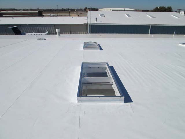 TPO Roof and Skylight - Thermoplastic Polyolefin - Nelson Roofing Company