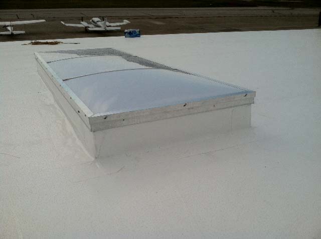 TPO Roof and Skylight - Thermoplastic Polyolefin - Nelson Roofing Company