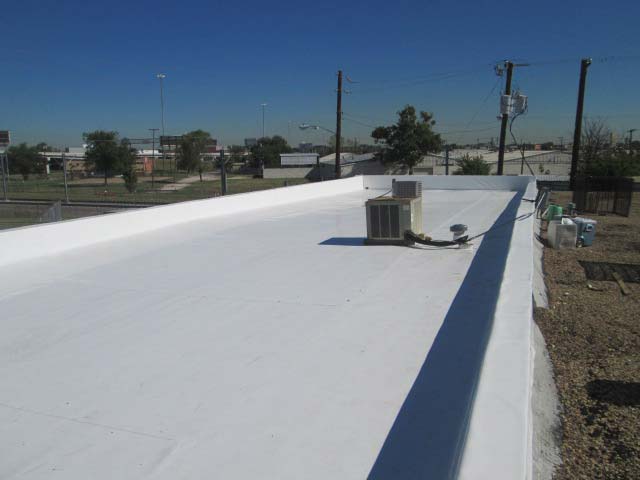 After TPO Roof - Thermoplastic Polyolefin - Nelson Roofing Company