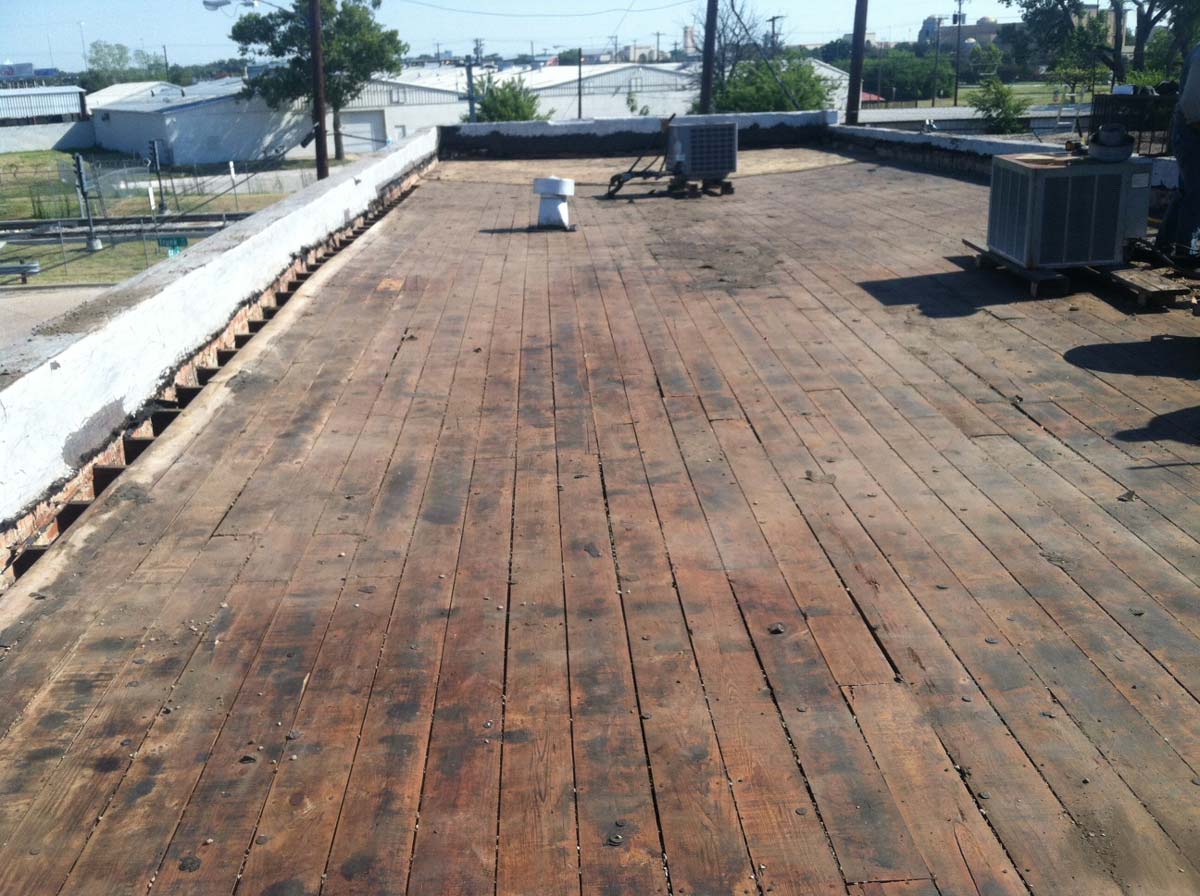 Before TPO Roof - Thermoplastic Polyolefin - Nelson Roofing Company