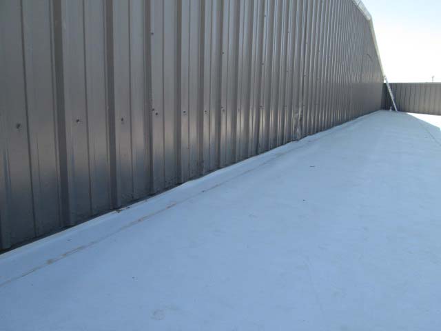 Metal Roof after TPO - Thermoplastic Polyolefin - Nelson Roofing Company